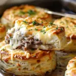 Baked French Dip Biscuits Recipe