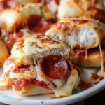 Pepperoni Pizza Sliders