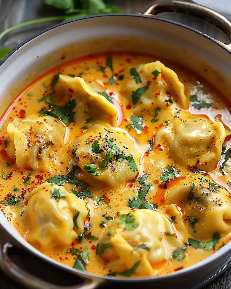 Curry Soup with Dumplings: A Cozy Indulgent Delight
