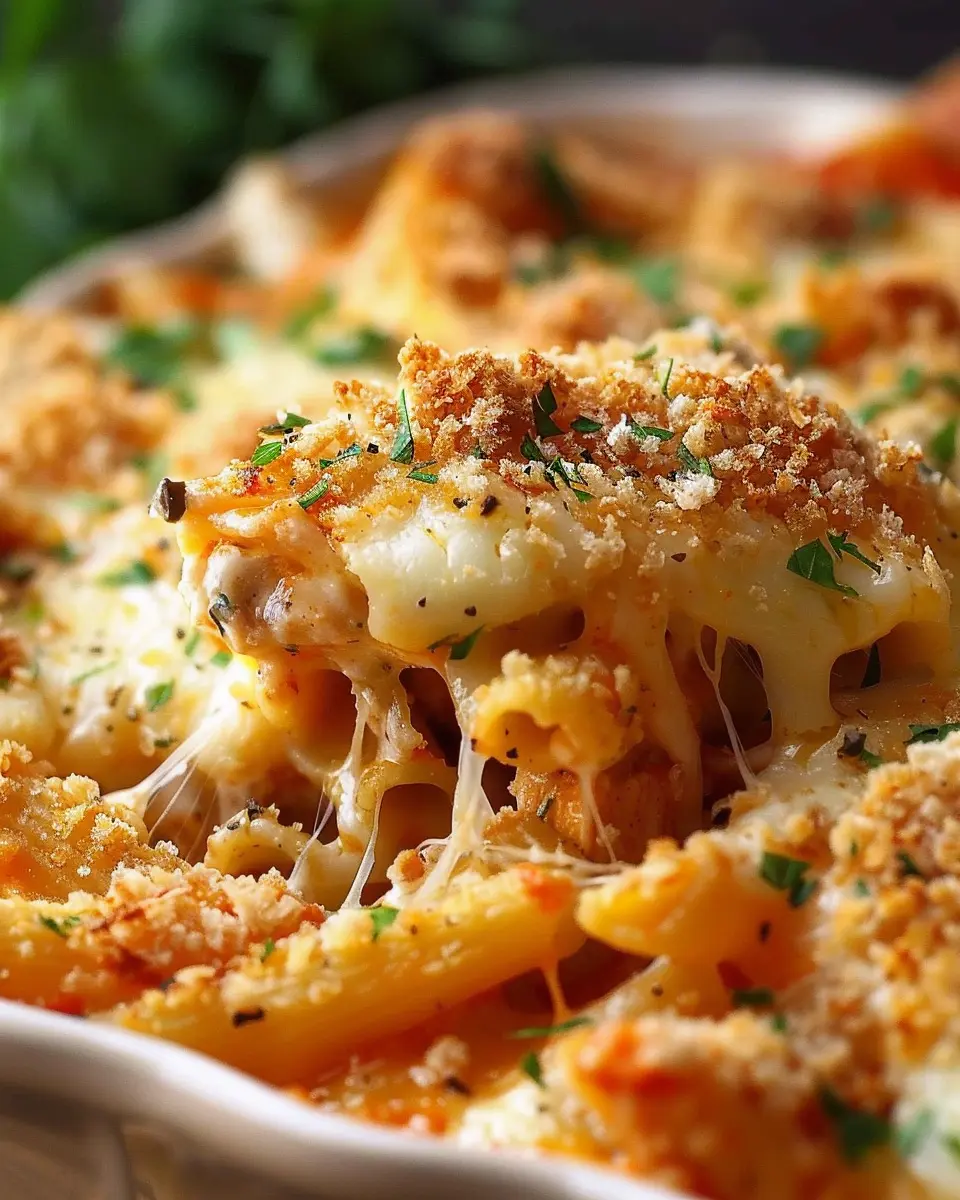 Dump-and-Bake Chicken Parmesan Casserole: Easy Comfort Food Delight