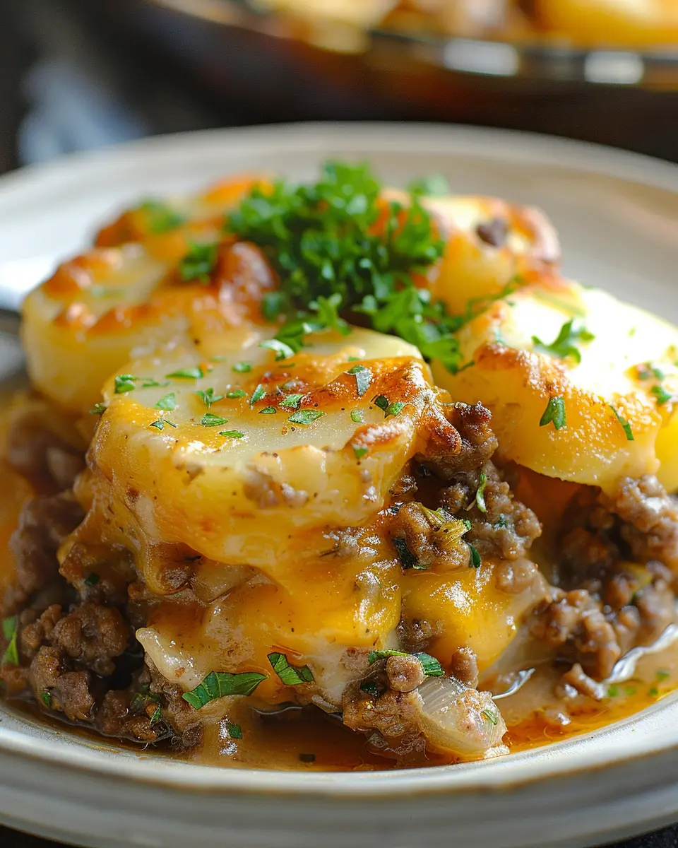 Crockpot Hamburger Potato Casserole: Easy Comfort Food Delight