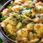 One Pot Gnocchi Chicken Pot Pie