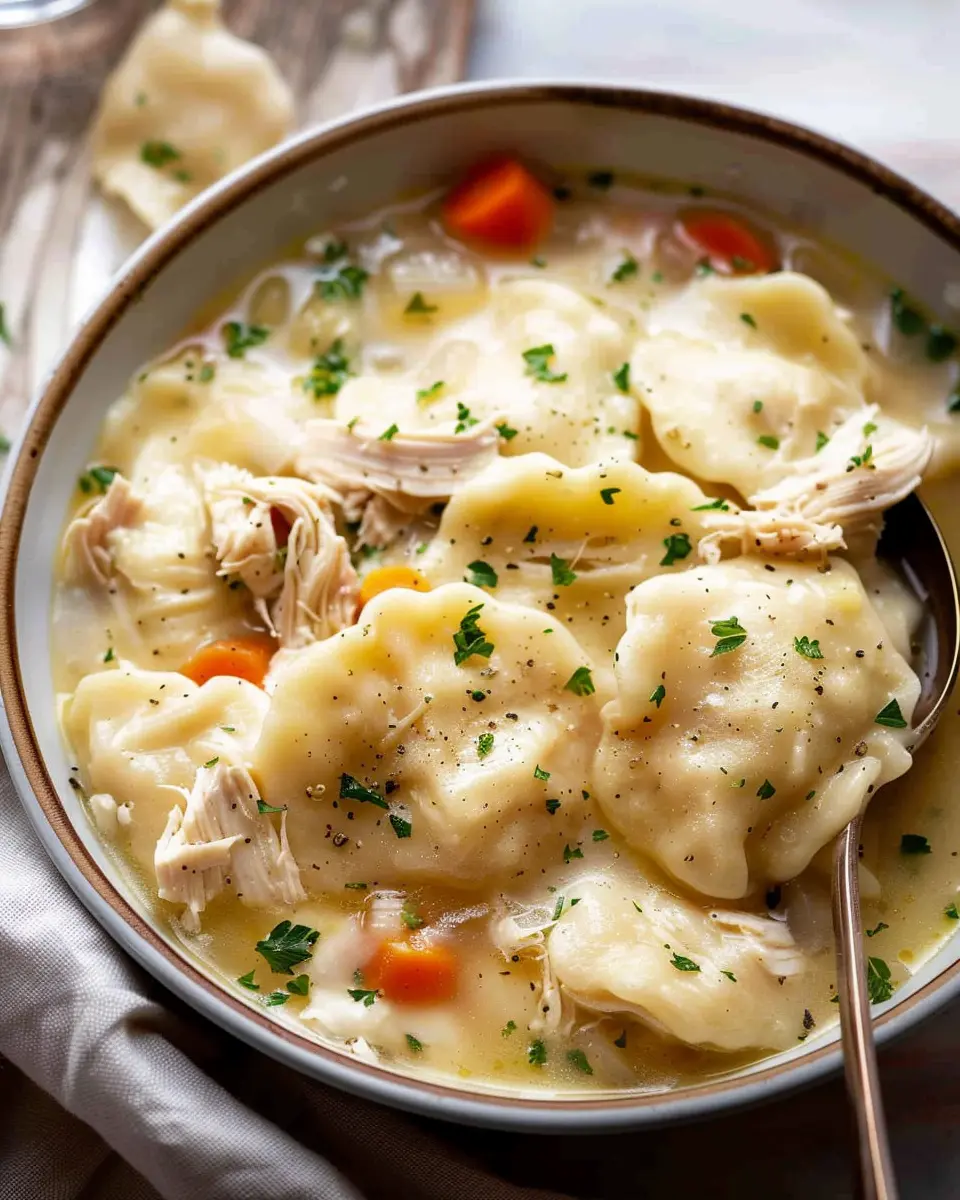 Old Fashioned Chicken and Dumplings: A Cozy, Heartwarming Classic