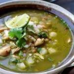 Chicken Pozole Verde Soup
