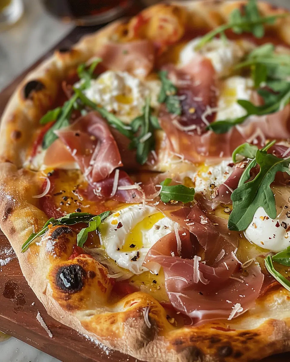 Prosciutto and Honey Burrata Pizza: Easy Indulgence at Home