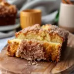 Vanilla Eggnog Bread with Crumb Topping