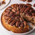 Vegan Pecan Upside Down Cake