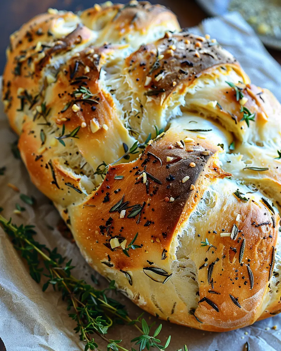 Garlic Herb Braided Bread: The Best Homemade Delight Awaiting You