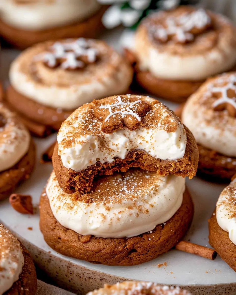 Gingerbread Cheesecake Cookies: The Best Holiday Treat Recipe