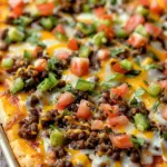 Sheet Pan Taco Pizza