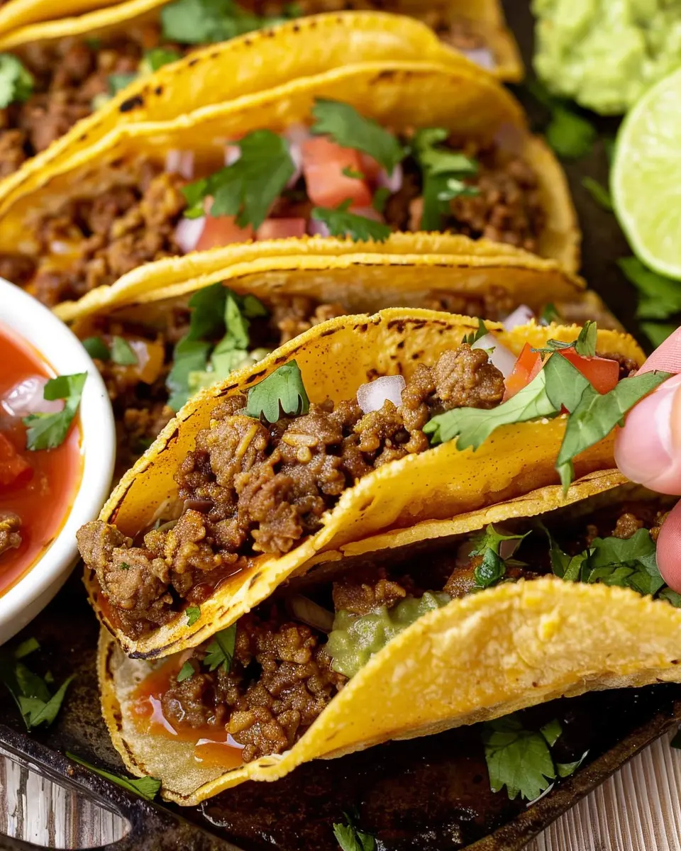 Crispy Ground Beef Tacos: Easy Tacos Your Family Will Love