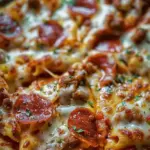 Crockpot Pizza Pasta