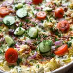 Dump-and-Bake Chicken Tzatziki Casserole