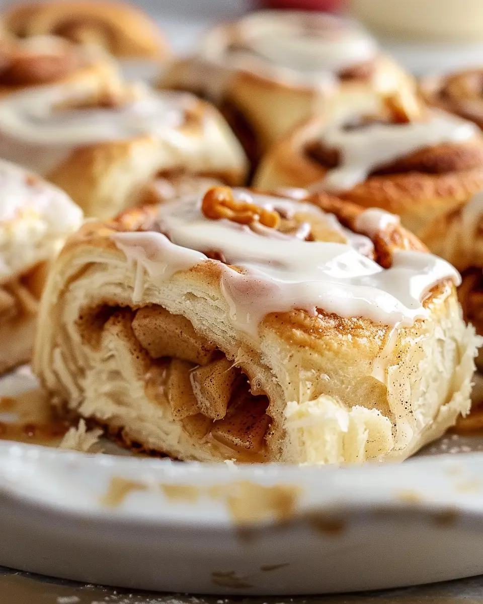 Apple Cinnamon Rolls: Indulgent Treats with Apple Pie Filling