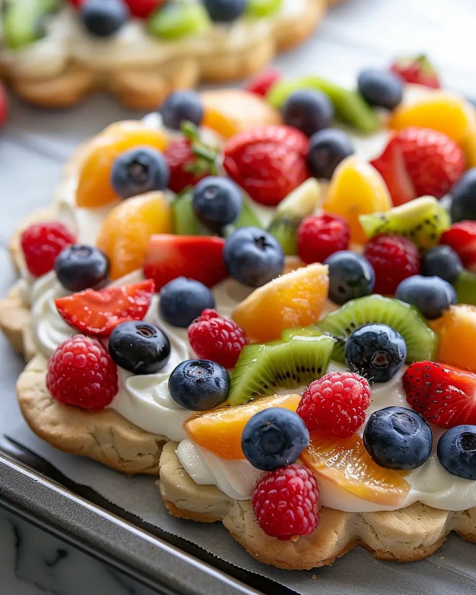 Fruit Pizza Cookies Recipe: Easy, Colorful Treats for Any Occasion