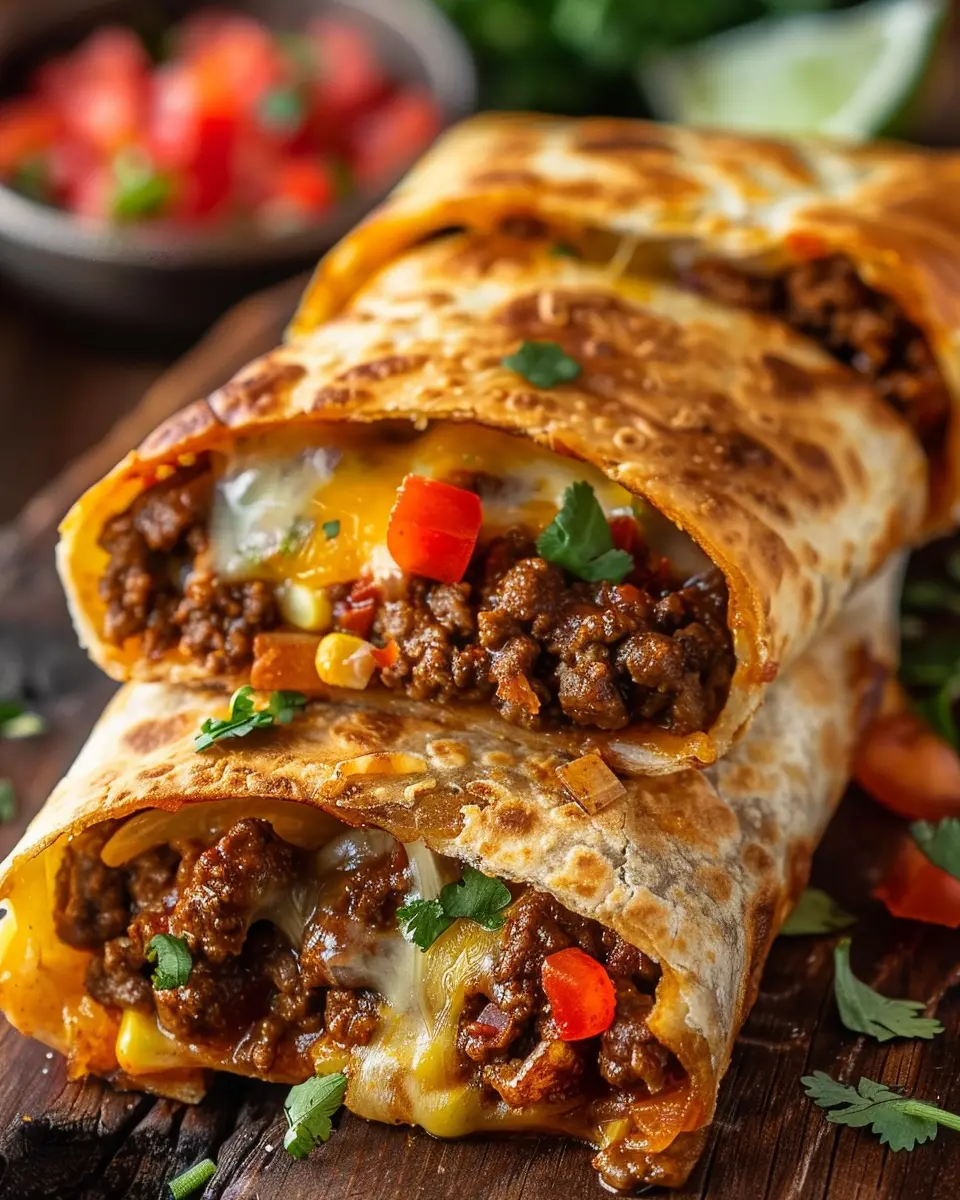 Beef and Cheese Chimichangas: Easy, Crispy Comfort Food at Home