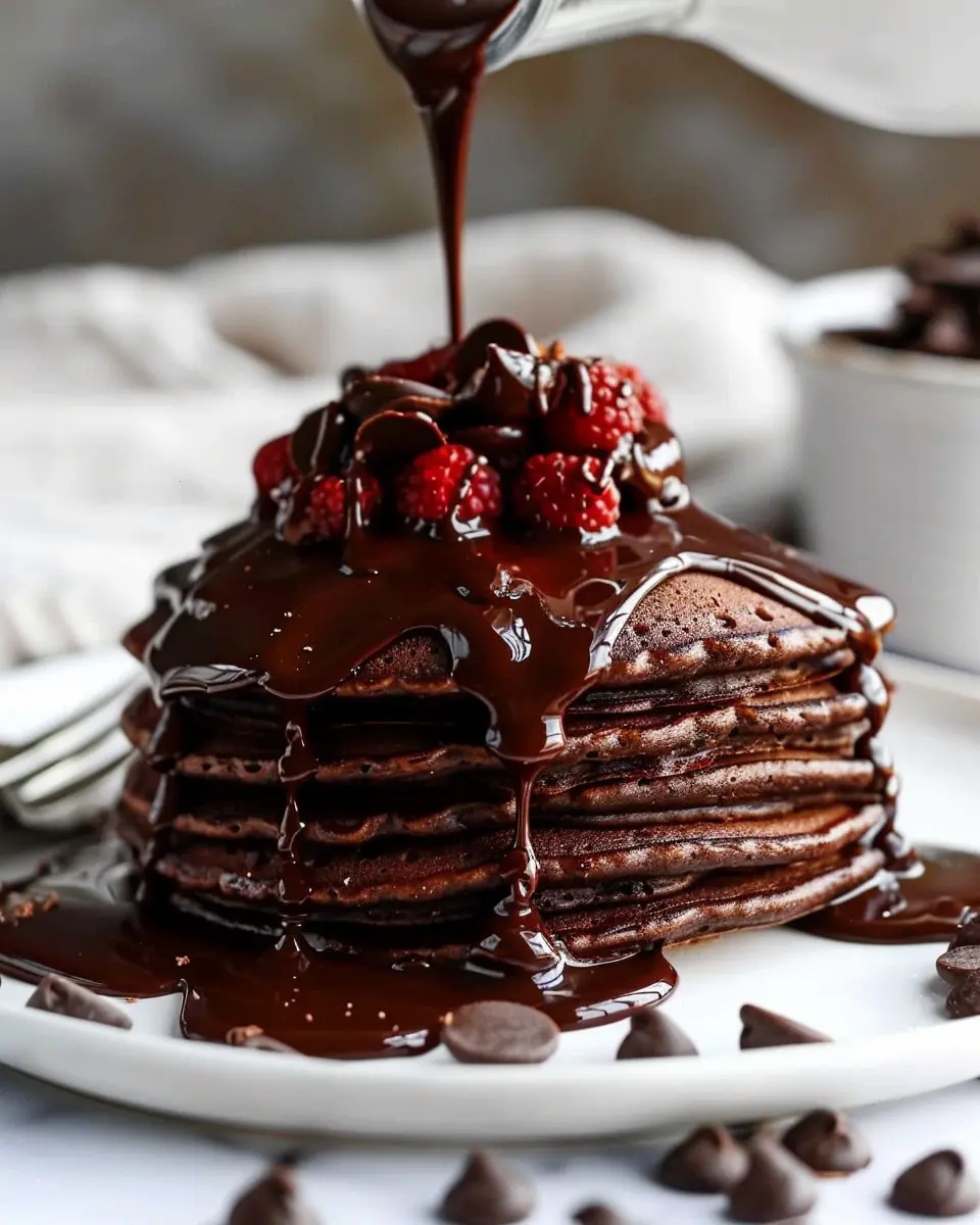 Easy Chocolate Pancakes: Indulgent Fluffy Delight for Everyone