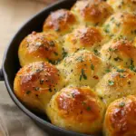 Cheese Stuffed Garlic Bread Balls