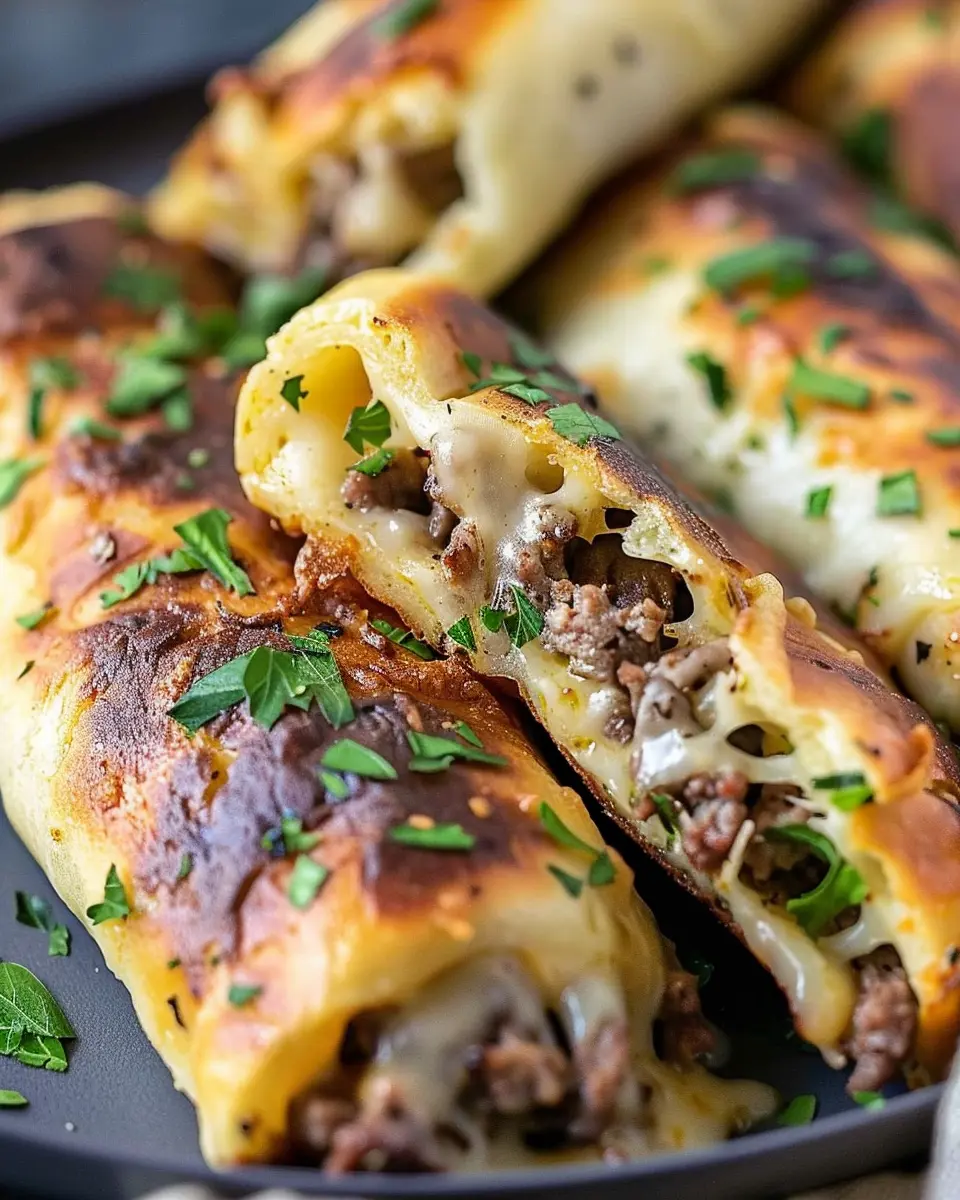 Keto Philly Cheesesteak Rolls: Easy Turkey Bacon Delight