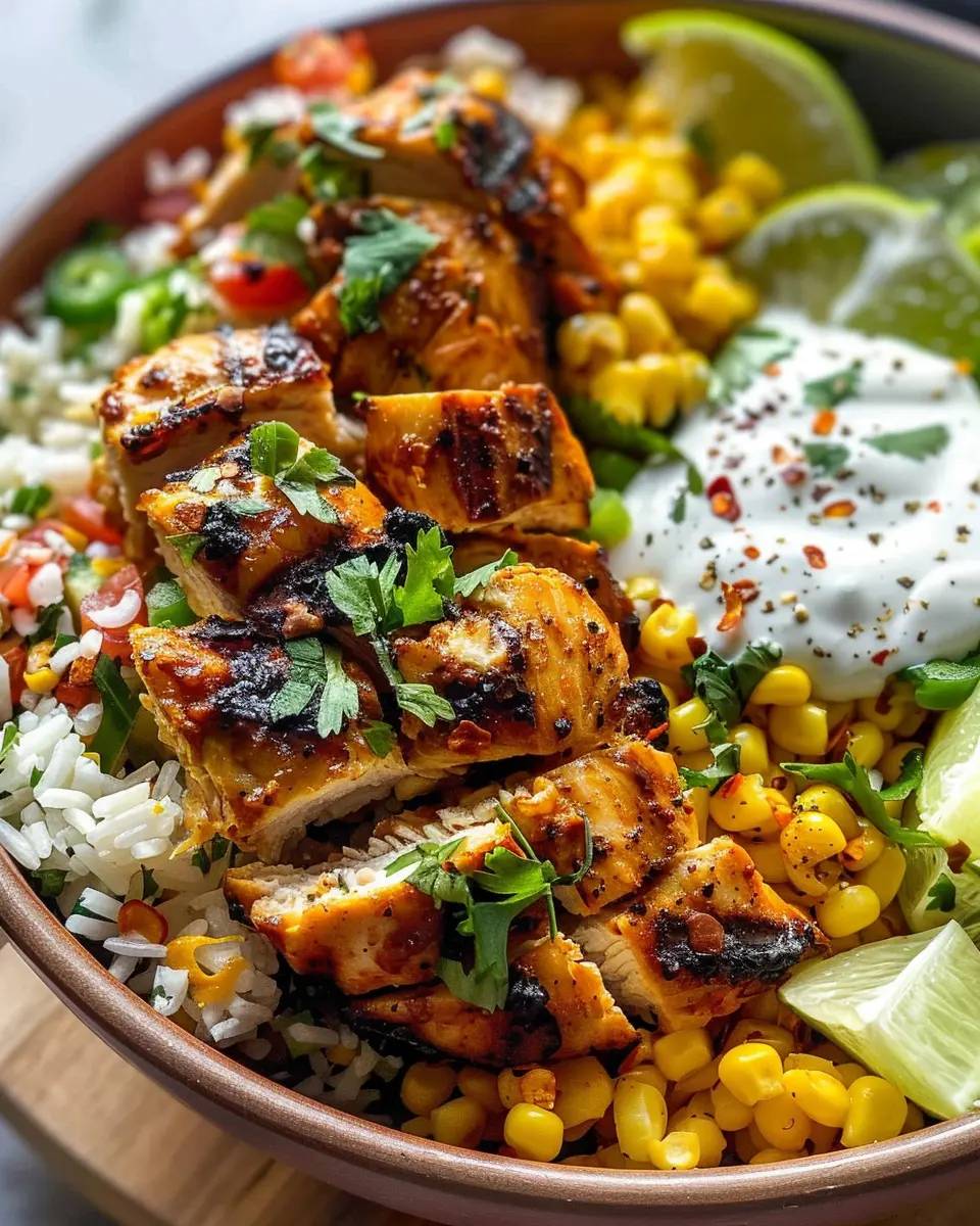 Tasty Street Corn Chicken Bowl: A Delightful Homemade Treat