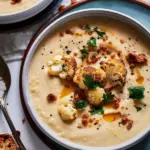 Creamy Roasted Cauliflower Soup