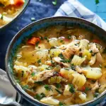 One-Pot Chicken & Cabbage Soup
