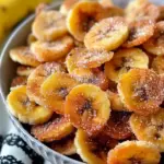 Cinnamon-Sugar Air Fryer Banana Chips