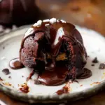 Peanut Butter Chocolate Lava Cakes