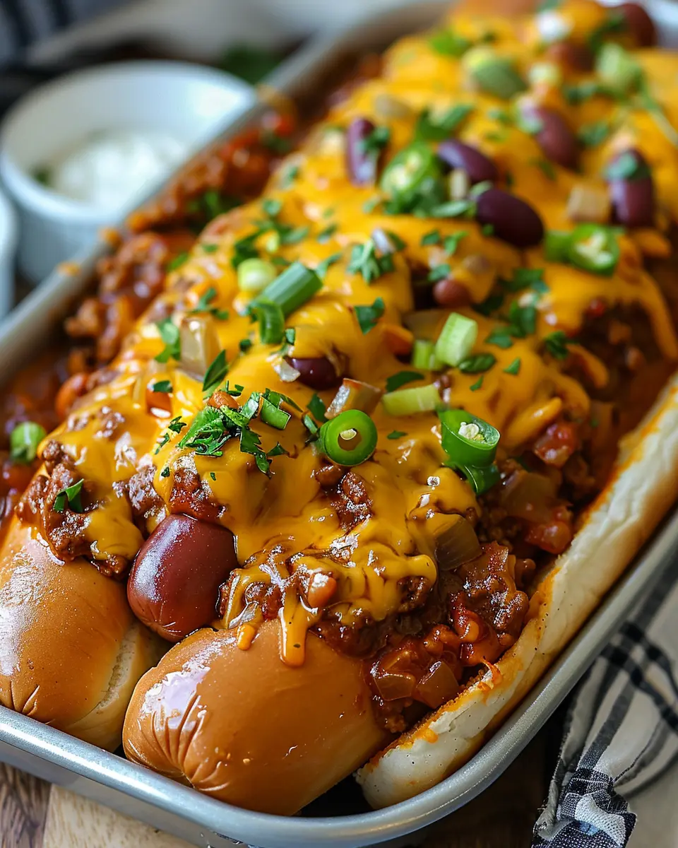 Chili Cheese Dog Bake Recipe: Easy and Indulgent Family Treat