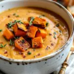 Savory Italian Sweet Potato Soup