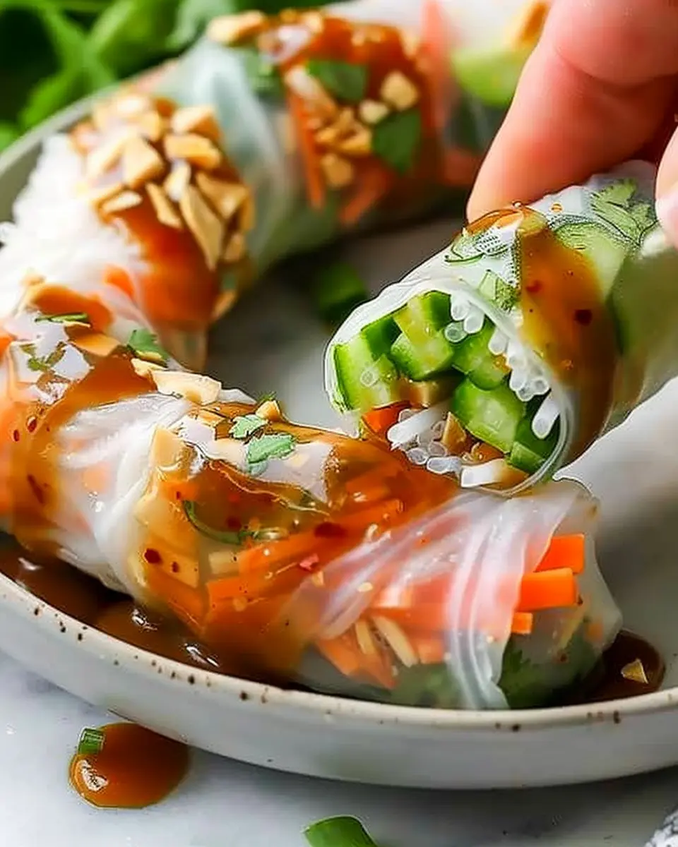 Fresh Spring Rolls Recipe: Easy and Delicious Homemade Delight
