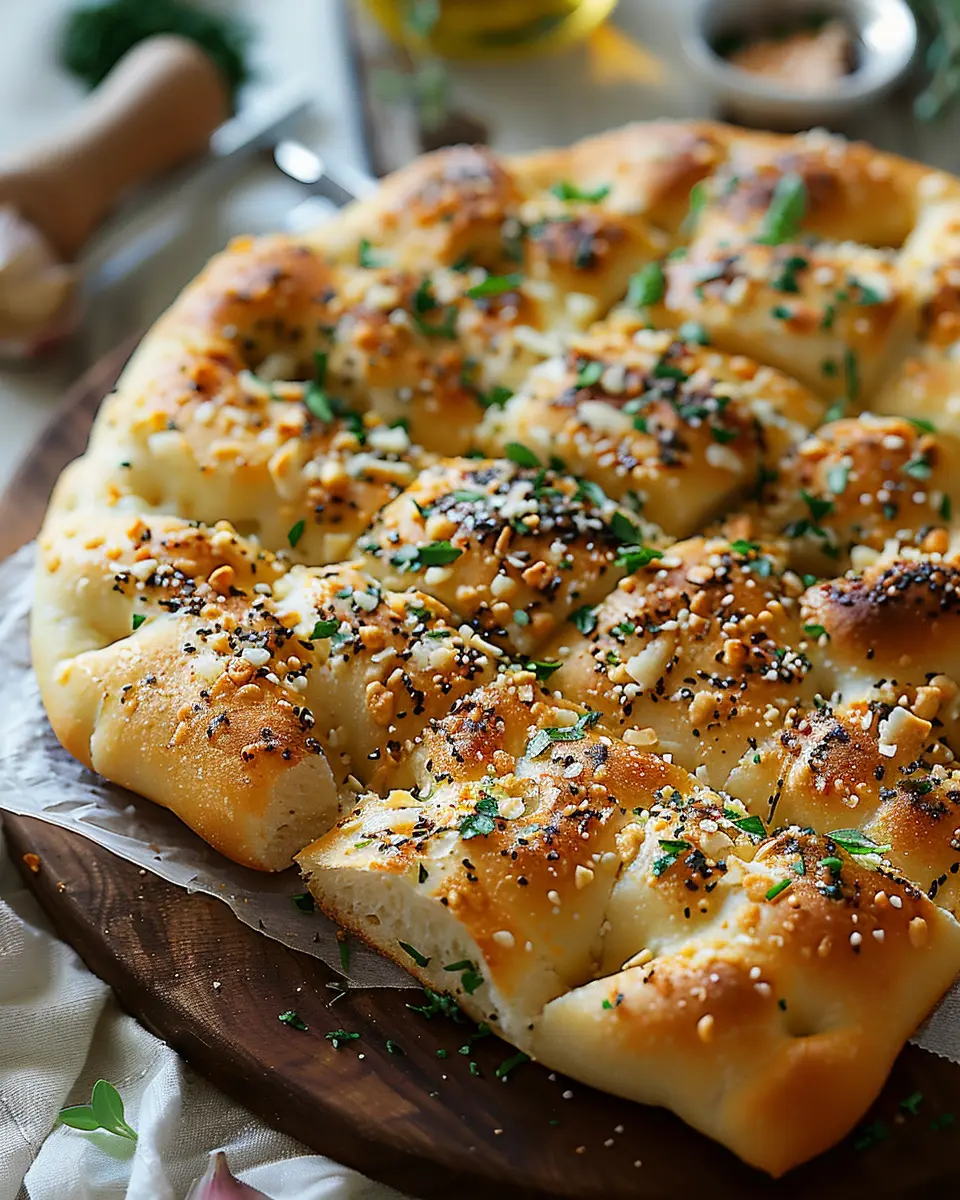 Garlic Parmesan Focaccia: Soft, Savory &amp; a Delight to Make