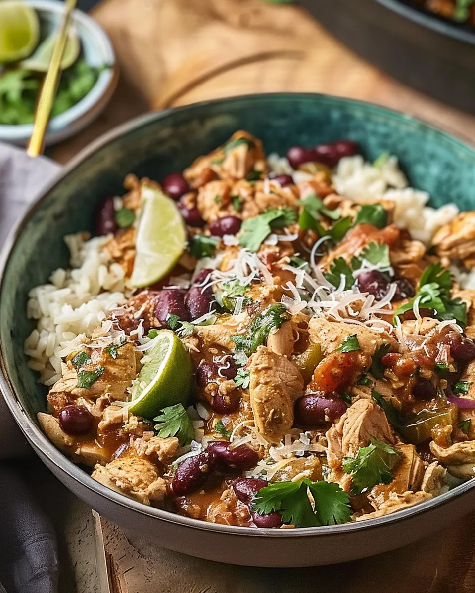 Tahini Chicken Chilli Con Carne: A Juicy Twist with Kidney Beans