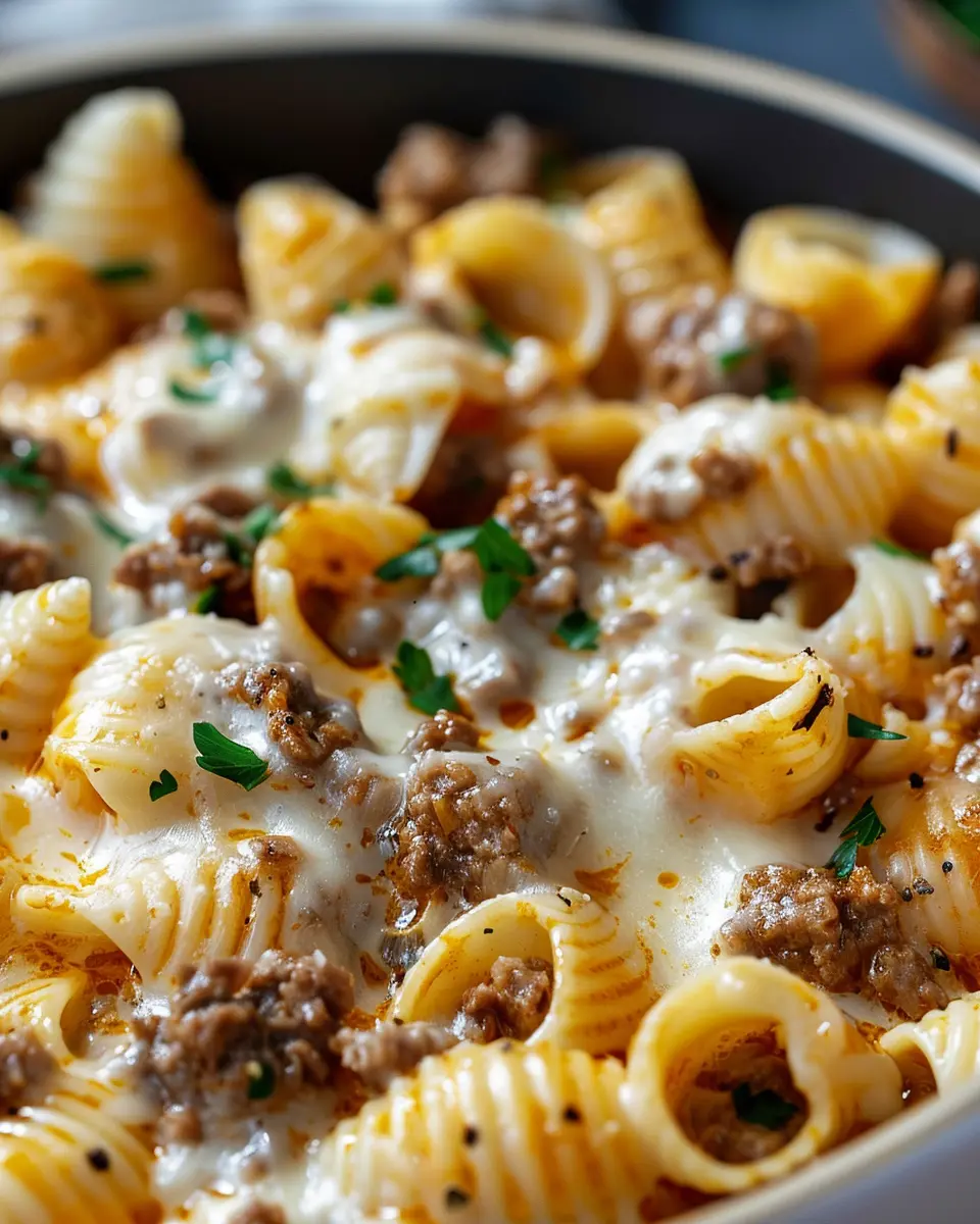 Creamy Beef and Shells: Easy Comfort Food for Busy Nights