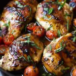 One Pan Balsamic Chicken