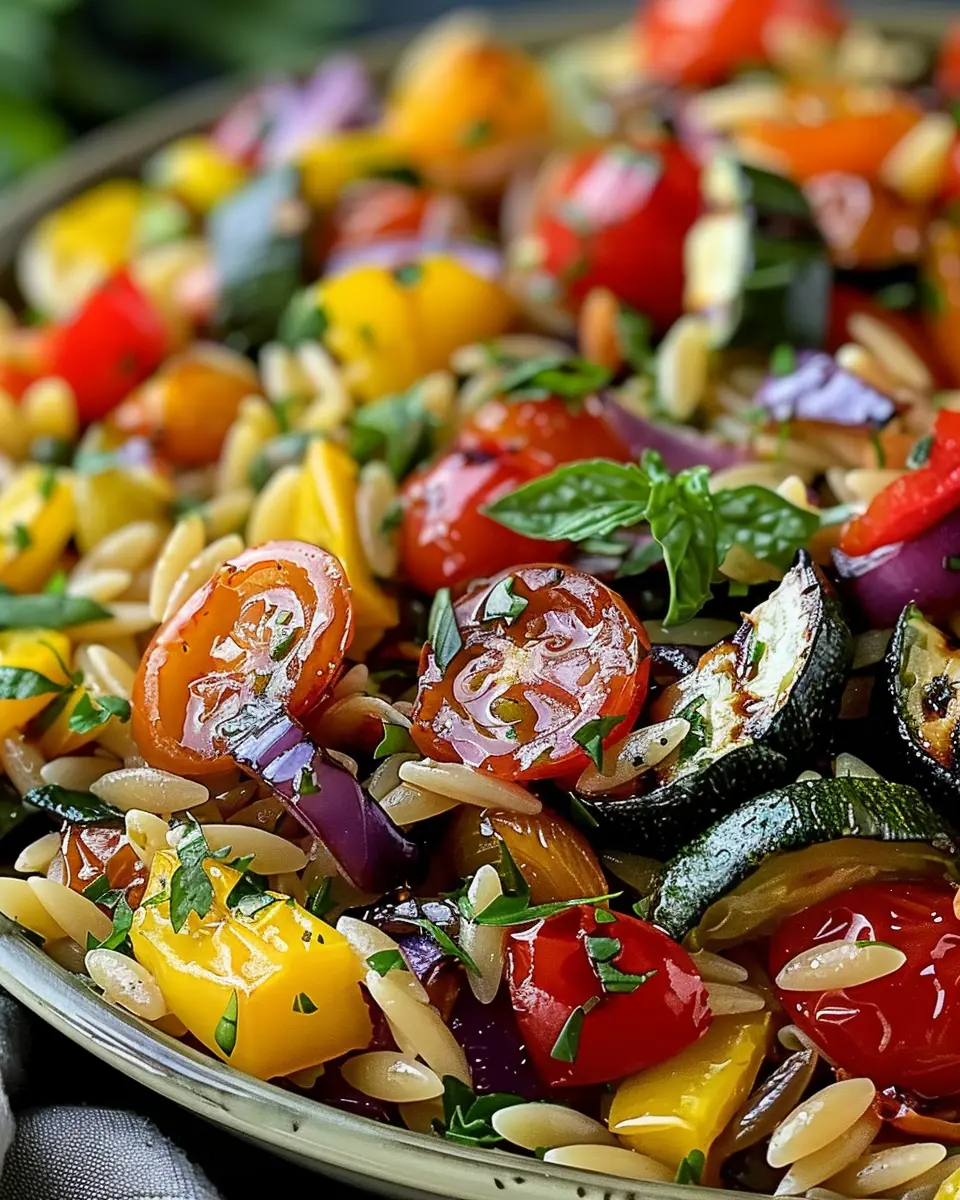 Roasted Vegetable Orzo: Easy Comfort Food for Every Home Chef
