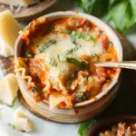 Easy Creamy Lasagna Soup