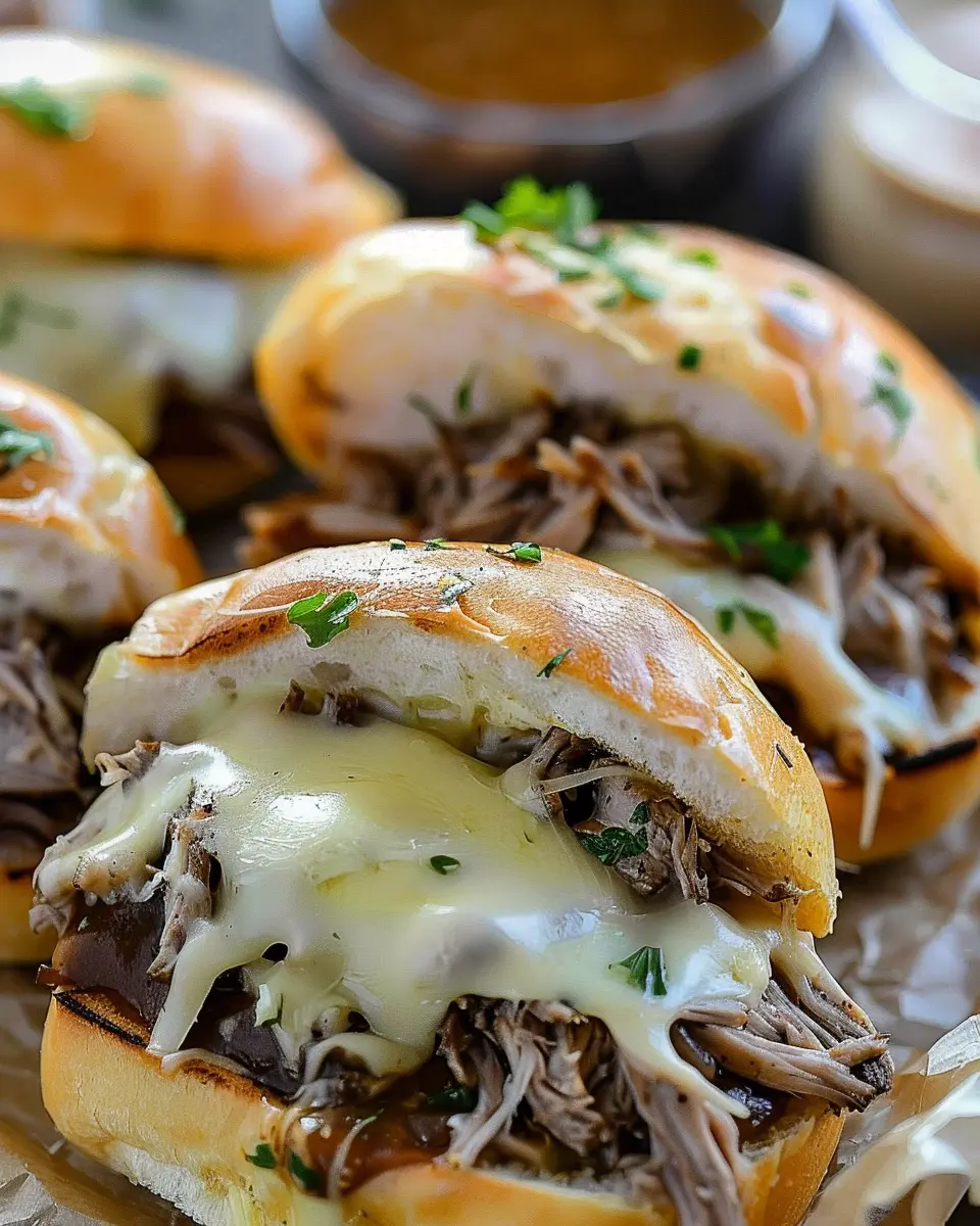 Crockpot French Dip Sandwiches: Easy and Juicy for Everyone