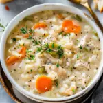 Creamy Chicken and Rice Soup