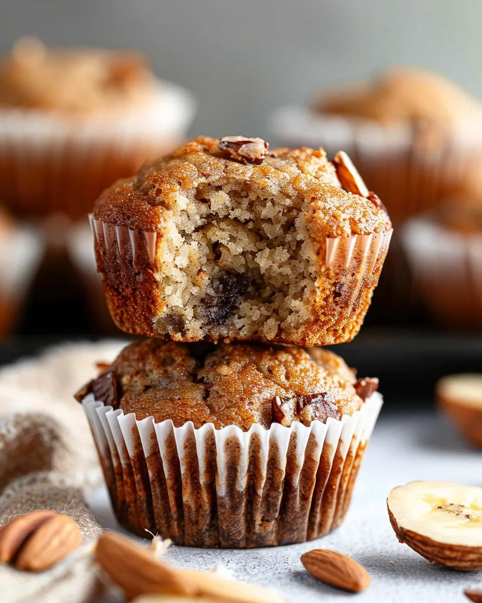 Almond Flour Banana Muffins: Easy, Healthy Comfort Food Delight