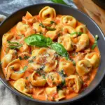 CrockPot Chicken Tortellini