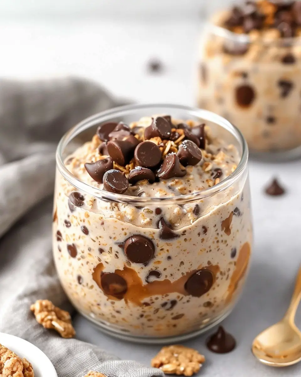 Cookie Dough Overnight Oats: Easy, Indulgent Breakfast Delight