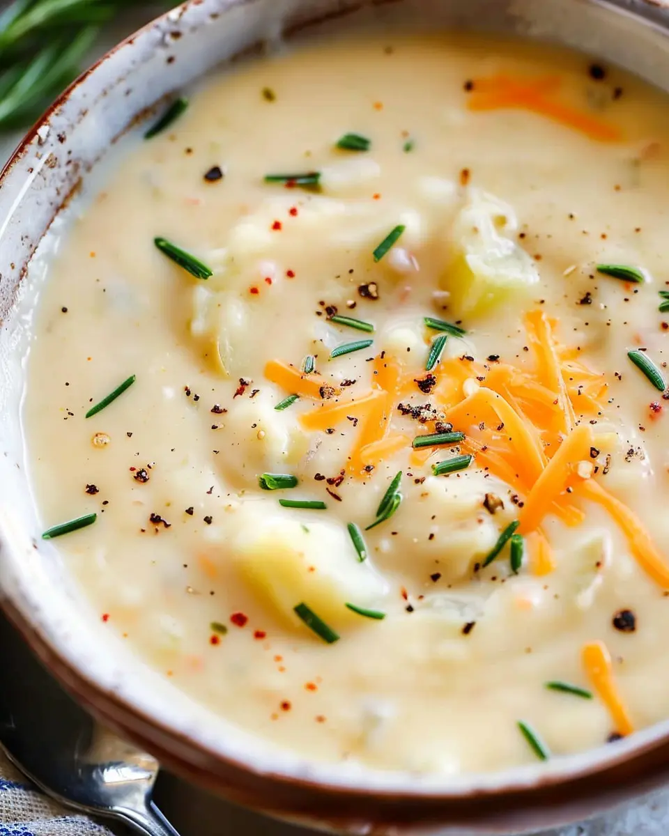 Creamy Potato Soup Recipe with Turkey Bacon and Chicken Ham Delight