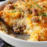 Cheddar Bay Ground Beef Cobbler
