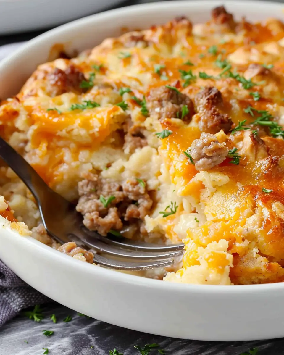 Cheddar Bay Ground Beef Cobbler: A Cozy, Flavorful Delight