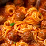 Easy Homemade Spaghetti O's with Meatballs