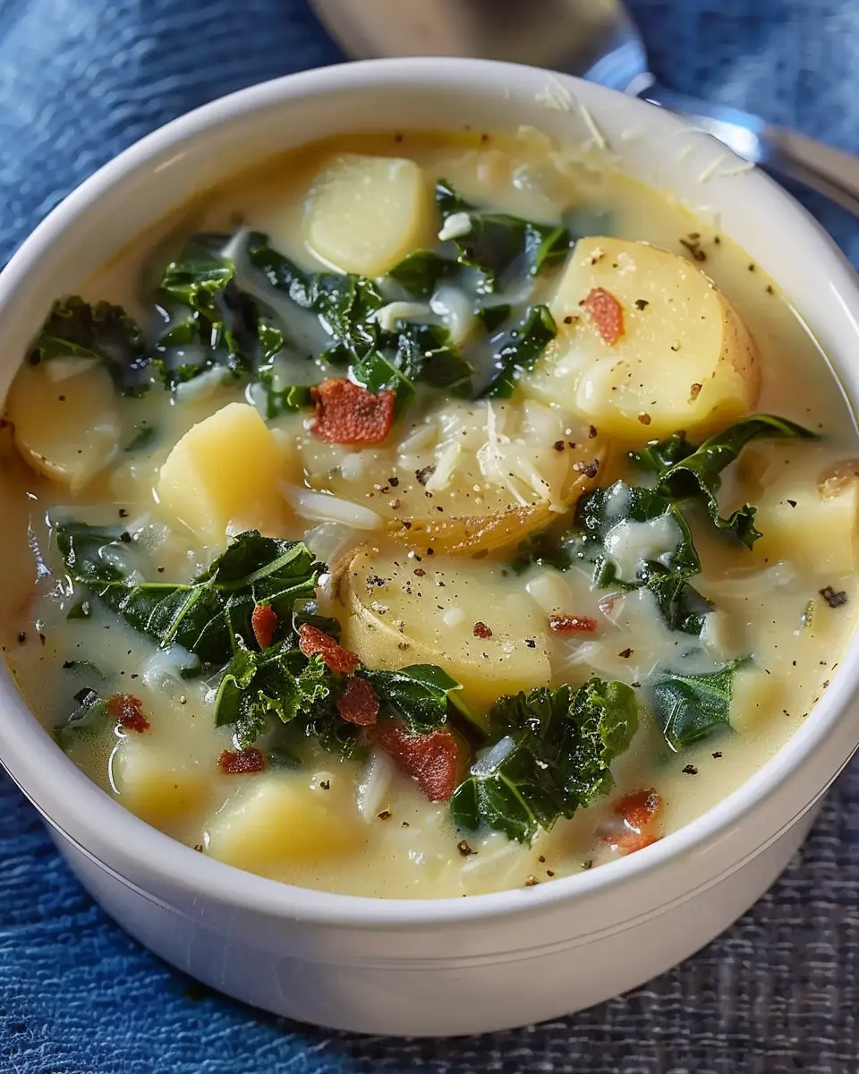 Vegetarian Potato-Kale Soup: A Cozy, Healthy Delight
