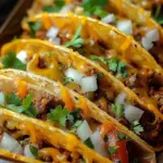Oven-Baked Cheesy Tacos