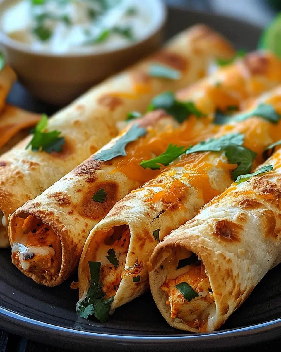 Crispy Chicken Taquitos: A Deliciously Easy Homemade Treat